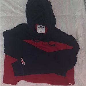 Size small Hollister cropped hoodie